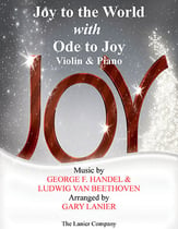 Joy to the World with Ode to Joy (Violin with Piano) P.O.D. cover